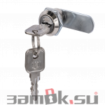  Почтовые замки Замок мебельный 20 мм 90° 3-и ключа (артикул 0136) цена в розницу 74 ру  замок.su (изображение №1)