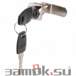  Почтовые замки Замок мебельный 0802  20/90° н/в ригель изогнут на  2 мм ПРАКТИК (артикул 0205) цена в розницу 118 ру  замок.su (изображение №1)