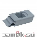  Щитовые замки Ручка-защелка 735-1 (артикул 0263) цена в розницу 128 ру замок.su (изображение №1)