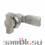  Щитовые замки Замок мебельный ручка MS-705-062 нерж. сталь (артикул 0714-2 SS) цена в розницу 617 ру замок.su (изображение №1)