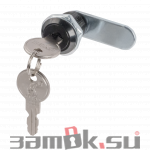  Почтовые замки Замок мебельный 210-20 /цвет черный/ (артикул 210-20 BL) цена в розницу 74 ру  замок.su (изображение №1)