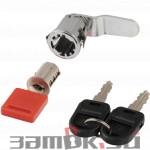  Почтовые замки Замок мебельный 3206-20 (артикул 3206-20) цена в розницу 84 ру  замок.su (изображение №1)