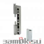  Петли Петля потайная EZ 096-2 (винт М5*6 оц. - 3 шт.) (артикул CL200-2S) цена в розницу 195 ру замок.su (изображение №1)