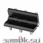  Петли Замок мебельный MS-1848-3KA/P (ригель изогнутый /+8 мм/, треугольный ключ) (артикул CL226-5A BL) цена в розницу 300 ру замок.su (изображение №1)