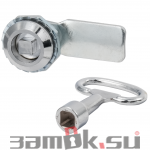  Щитовые замки Замок MS-705-6 четырехугольник прямой (артикул 0080) цена в розницу 107 ру  замок.su (изображение №1)