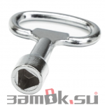  Щитовые замки Ключ для замка 705-3/4 L (артикул 0087 L) цена в розницу 44 ру  замок.su (изображение №1)