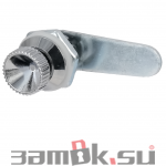  Почтовые замки Замок мебельный нажимной поворотный 102-16 С (253 C) (артикул 102-16) цена в розницу 75 ру  замок.su (изображение №1)