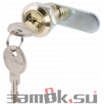  Почтовые замки Замок мебельный 16 мм 90° цвет золотой (артикул 0001 GL) цена в розницу 78 ру  замок.su (изображение №1)