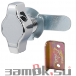  Мебельные замки Замок колодочный 2120-25 (0160/25) (артикул 2120-25) цена в розницу 137 ру  замок.su (изображение №1)