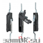  Щитовые замки Замок мебельный MS-1925-3KA/P (ригель изогнутый /+8 мм/, ключ бабочка) (артикул 0936 KA/P ) цена в розницу 683 ру замок.su (изображение №1)