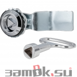  Щитовые замки Замок мебельный MS-705-5 L (артикул 0075 L) цена в розницу 90 ру замок.su (изображение №1)