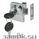  Замки для витрин Замок мебельный 805 пк хром мастер 301 (артикул 0196) цена в розницу 120 ру  замок.su (изображение №1)