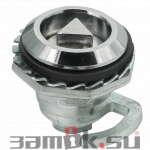  Щитовые замки Замок мебельный MS-705-3 ригель с вырезом (артикул 0270) цена в розницу 111 ру замок.su (изображение №1)