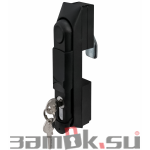 Щитовые замки Замок мебельный MS-1848-1KD/P (ригель изогнутый /+8 мм/, английский ключ) (артикул 0954 KD/P) цена в розницу 399 ру  замок.su (изображение №1)