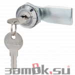  Щитовые замки Замок мебельный MS-705 с Евро-ключом, прямой ригель (078 C) (артикул 104K KD) цена в розницу 107 ру замок.su (изображение №1)