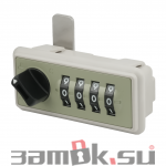  Кодовые замки Замок мебельный кодовый 095 (0259) (артикул 6030 C) цена в розницу 709 ру  замок.su (изображение №1)