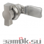  Щитовые замки Замок-ручка MS-714-2 (нержавеющая сталь) (артикул MS715-2 SS) цена в розницу 599 ру замок.su (изображение №1)