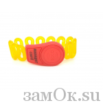  Электронные замки Ключ для электронного замка красный с желтым (артикул 0423МЕ) цена в розницу 207 ру замок.su (изображение №1)