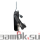  Щитовые замки Замок мебельный MS-1848-3KD/P (ригель изогнутый /+8 мм/, английский ключ) (артикул 0979 KD/P) цена в розницу 722 ру замок.su (изображение №1)