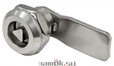  Щитовые замки Замок мебельный MS-705-3 нерж. сталь, без ключа (артикул 0773 SS) цена в розницу 224 ру  замок.su (изображение №1)