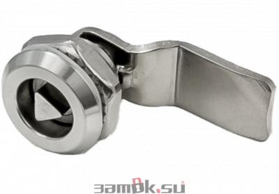  Щитовые замки Замок мебельный MS-705-4 нерж. сталь, без ключа (артикул 0774 SS) цена в розницу 224 ру  замок.su (изображение №1)