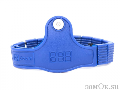  Электронные замки Брелок-ключ для электронного замка синий (артикул 0800С) цена в розницу 150 ру замок.su (изображение №1)