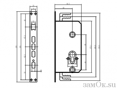  Электронные замки Замок дверной кодовый D1901 C (артикул D1901 C) цена в розницу 40950 ру замок.su (изображение №4)