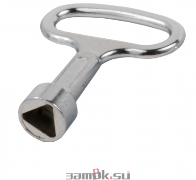  Фурнитура Ключ для замка 705-3/4 С (артикул 0087 С) цена в розницу 44 ру замок.su (изображение №1)