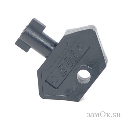  Ключи Ключ бабочка пластиковый для замка 705-1-2 (артикул 0310) цена в розницу 42 ру замок.su (изображение №3)