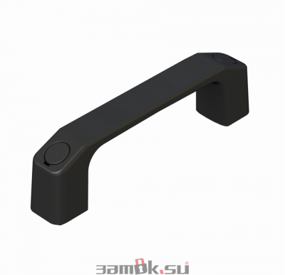  Промышленная фурнитура Ручка дверная L-122 мм. 122PF (артикул ZT706 122PF) цена в розницу 53 ру замок.su (изображение №1)