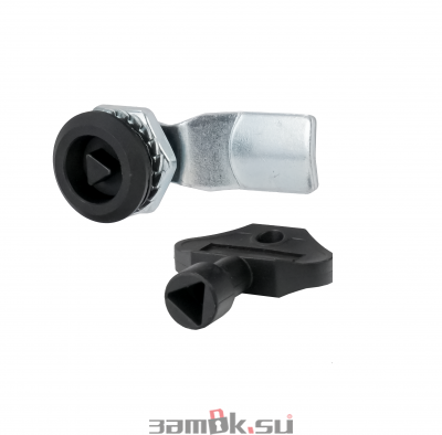  Щитовые замки Замок мебельный MS-705-4 CN корпус пластик (0398 CN) (артикул 1045/8) цена в розницу 48 ру замок.su (изображение №7)