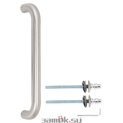  Фурнитура Ручки-скобы Avers HC-0901-25/300-INOX (артикул ZT804а) цена в розницу 1398 ру  замок.su (изображение №2)