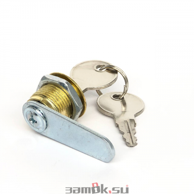  Почтовые замки Замок мебельный 210-20 /цвет золотой/ (артикул 210-20 GL) цена в розницу 71 ру замок.su (изображение №3)