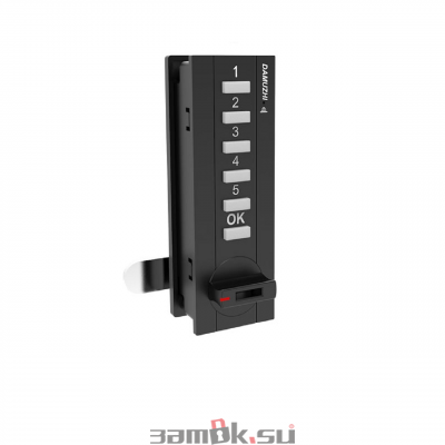 Мебельные замки Электронные Замок мебельный кодовый DMZ-1887WM-V (артикул 1887WM-V) цена в розницу 1113 ру  замок.su (изображение №1)