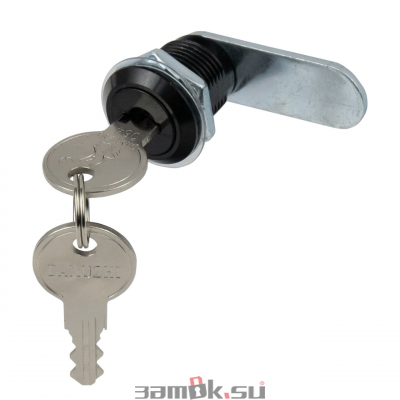  Почтовые замки Замок мебельный 210-20 /цвет черный/ (артикул 210-20 BL) цена в розницу 75 ру  замок.su (изображение №1)