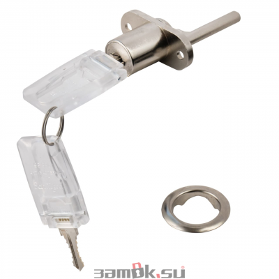  Мебельные замки Замок мебельный 3202-22 мас./система (артикул 3202-22) цена в розницу 153 ру замок.su (изображение №1)