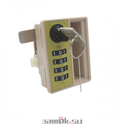  Кодовые замки Замок мебельный кодовый DMZ-6031 (артикул 6031) цена в розницу 729 ру замок.su (изображение №2)