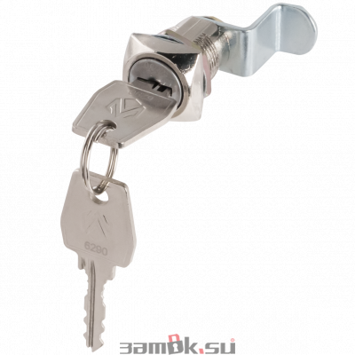  Почтовые замки Замок мебельный 0802  20/90° ригель изогнут на  15 мм (артикул 0058) цена в розницу 91 ру  замок.su (изображение №1)