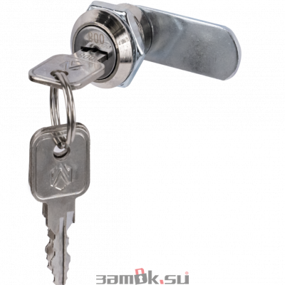  Почтовые замки Замок мебельный 16 мм 90° 3 -и ключа (артикул 0135) цена в розницу 70 ру  замок.su (изображение №1)