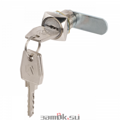 Почтовые замки Прямой ригель Замок мебельный 0802  20/90° н/в 3 кл. (артикул 0353) цена в розницу 136 ру  замок.su (изображение №1)