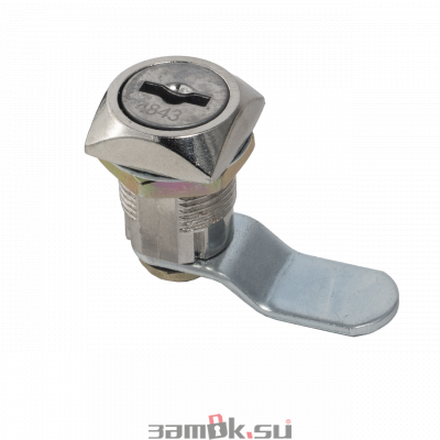 Почтовые замки Изогнутый ригель Замок мебельный 0802  20/90° н/в 3 кл. ригель изогнут на  5мм (артикул 0355) цена в розницу 136 ру  замок.su (изображение №2)