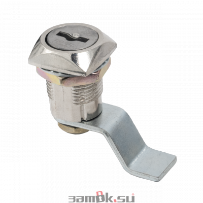 Почтовые замки Изогнутый ригель Замок мебельный 0802  20/90° ригель изогнут на  15 мм 3 кл. (артикул 0358) цена в розницу 136 ру  замок.su (изображение №2)