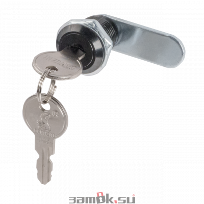  Почтовые замки Замок мебельный 210-20 /цвет черный/ (артикул 210-20 BL) цена в розницу 74 ру  замок.su (изображение №1)