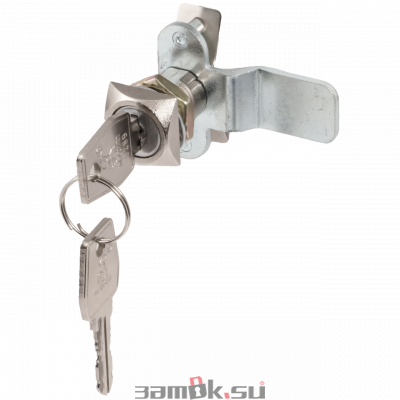  Почтовые замки Замок мебельный 0802 20/90° ригельный (под тяги) (артикул 0051/0858) цена в розницу 172 ру  замок.su (изображение №1)