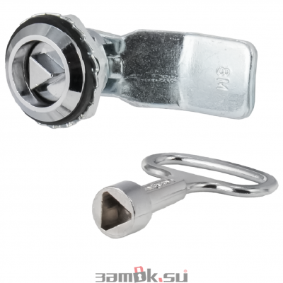  Щитовые замки Замок мебельный MS-705-4 L (артикул 0074 L) цена в розницу 90 ру замок.su (изображение №1)