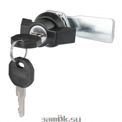  Щитовые замки Замок мебельный MS-4088-1 KD /цв. черный/ (артикул 4088-1 KD C) цена в розницу 213 ру замок.su (изображение №1)