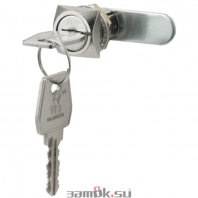 Почтовые замки 0802 Замок мебельный 0802 20/90° н/в (артикул 0053) цена в розницу 95 ру замок.su (изображение №1)