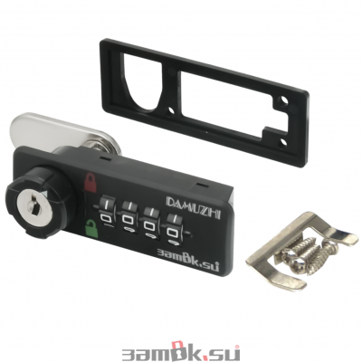 Кодовые замки Замок мебельный кодовый DMZ-6088R-90 (артикул 6088R-90) цена в розницу 476 ру  замок.su (изображение №1)