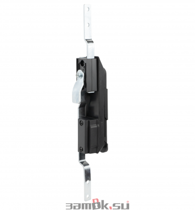  Щитовые замки Замок мебельный MS-1848-3KA/P (ригель изогнутый /+8 мм/, ключ бабочка) (артикул 0986 KA/P) цена в розницу 705 ру  замок.su (изображение №4)