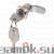 Почтовые замки Изогнутый ригель Замок мебельный 0802  20/90° н/в 3 кл. ригель изогнут на  5мм (артикул 0355) цена в розницу 136 ру  замок.su (изображение №1)